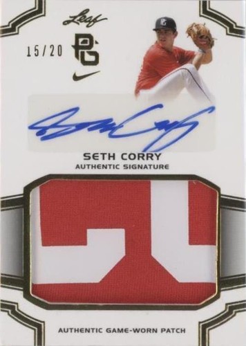 2016 Leaf Perfect Game National Showcase - Seth Corry #PA-SC1