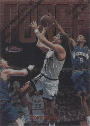 1997-98 Topps Finest - Rony Seikaly #42