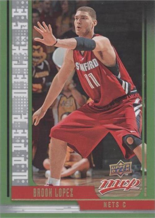 2008-09 Upper Deck MVP - Brook Lopez #70