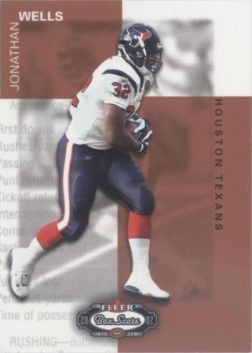 2002 Fleer Box Score Jonathan Wells #177