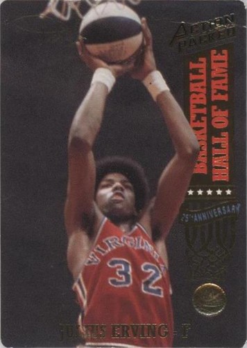 1993 Action Packed Hall of Fame - Julius Erving #70