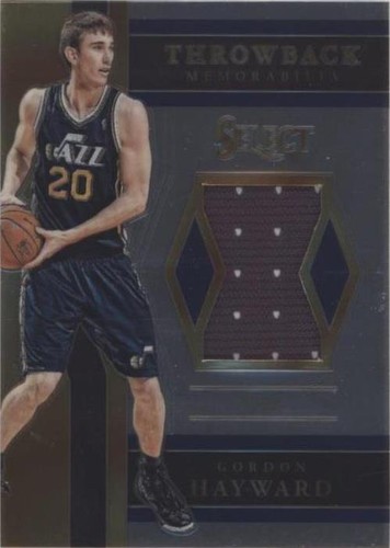 2017-18 Panini Select - Gordon Hayward #TM-GHW