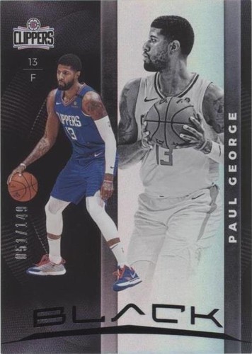 2019-20 Panini Black - Paul George #26