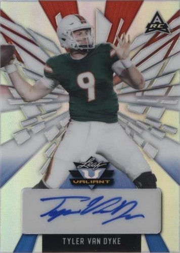 2022 Leaf Valiant Tyler Van Dyke #BA-TVD