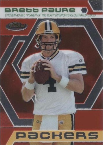 2006 Topps Finest Brett Favre #BF20