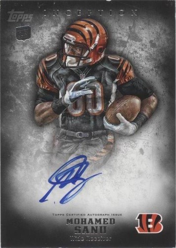 2012 Topps Inception Mohamed Sanu #114