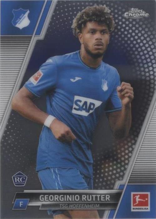 2021-22 Topps Chrome Bundesliga Georginio Rutter #53