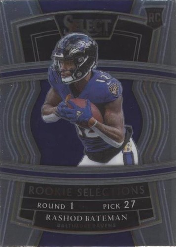 2021 Panini Select Rashod Bateman #RS-13