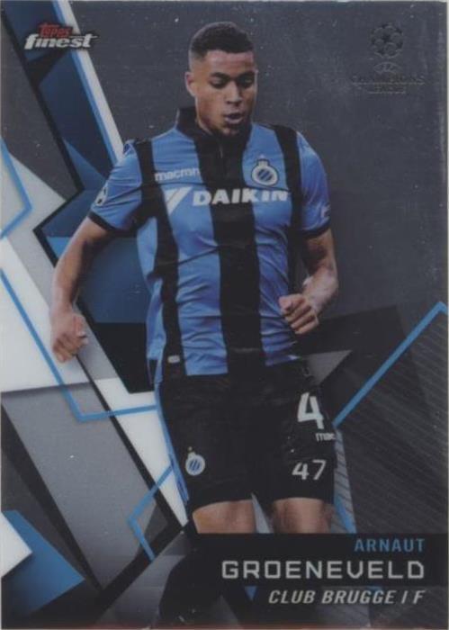 2018-19 Topps Finest UCL Arnaut Groeneveld #5