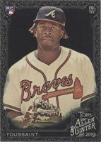 2019 Topps Allen & Ginter's X - Touki Toussaint #227