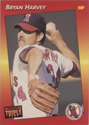1992 Donruss Triple Play - Bryan Harvey #37