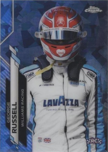 2020 Topps Chrome Sapphire Edition Formula 1 - George Russell #192