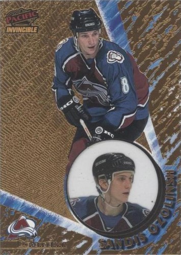 1997-98 Pacific Invincible - Sandis Ozolinsh #37