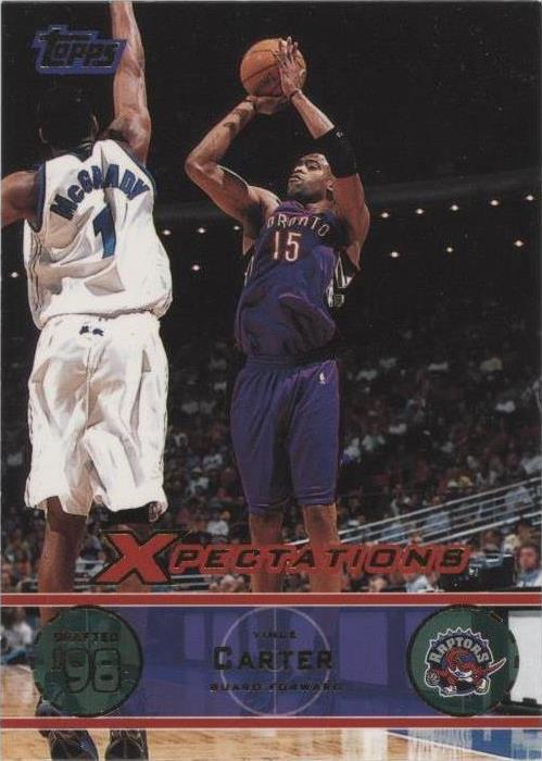 2001-02 Topps Xpectations - Vince Carter #15
