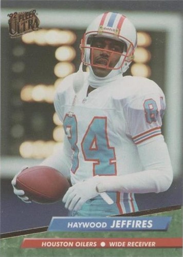 1992 Fleer Ultra Haywood Jeffires #145