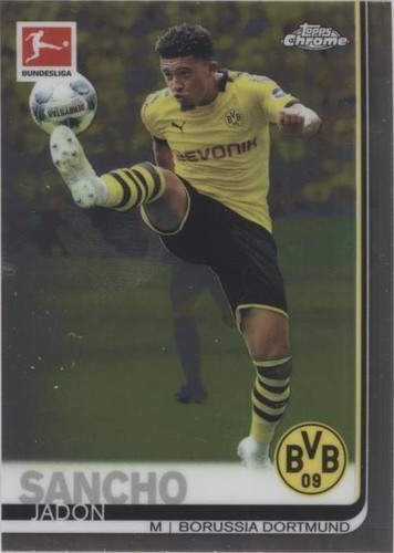 2019-20 Topps Chrome Bundesliga Jadon Sancho #25
