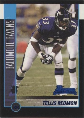 2002 Bowman Tellis Redmon #188