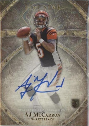 2014 Topps Five Star A.J. McCarron #FSA-AMC