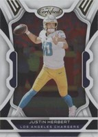 2022 Panini Certified Justin Herbert #50