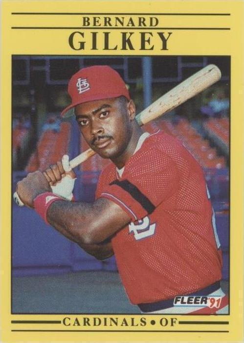 Fleer 1991 - Bernard Gilkey #633