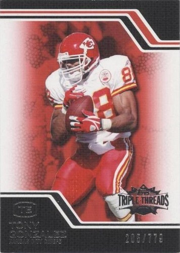 2008 Topps Triple Threads Tony Gonzalez #76