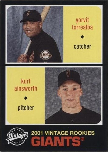 2002 Upper Deck Vintage - Kurt Ainsworth Yorvit Torrealba #206