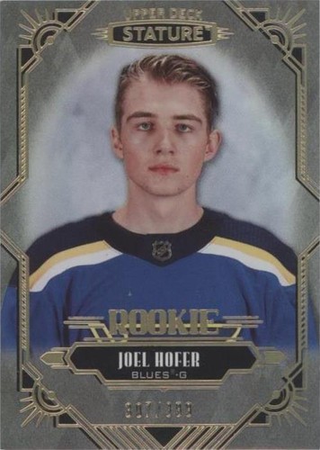 2020-21 Upper Deck Stature - Joel Hofer #124