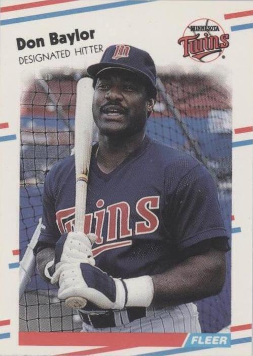 1988 Fleer - Don Baylor #2
