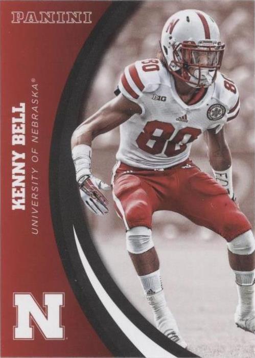 2015 Panini Nebraska Cornhuskers Кенни Белл No17