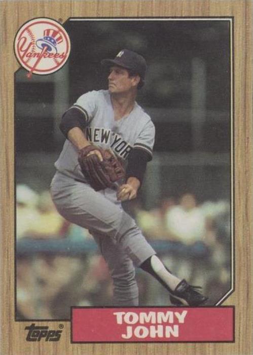 1987 Topps - Tommy John #236