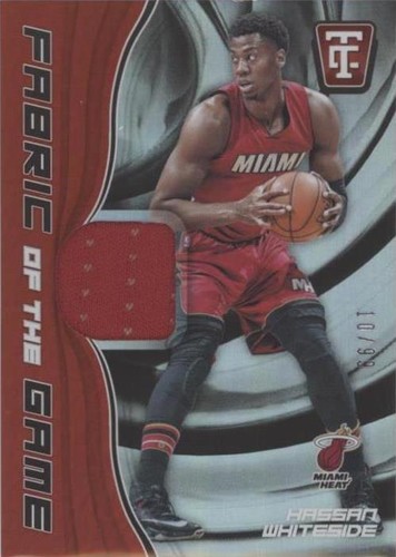 2017-18 Panini Totally Certified - Hassan Whiteside #FG-HWS