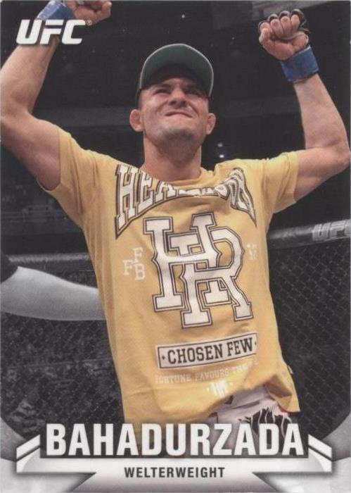 2013 Topps UFC Knockout - Siyar Bahadurzada #74