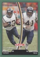 2007 Topps Total Lorenzo Neal Michael Turner #423