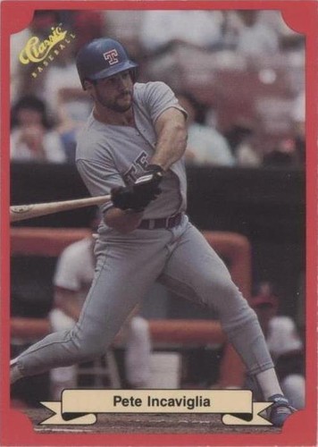 1988 Classic Update Red Travel Edition - Pete Incaviglia #177