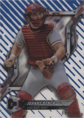 2018 Topps High Tek - Johnny Bench #HT-JBE