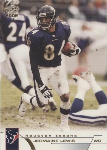 2002 Pacific Jermaine Lewis #180