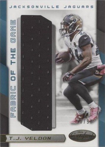 2016 Panini Certified T. J. Yeldon #11
