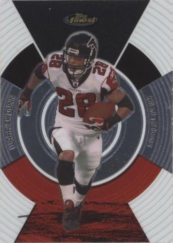 2005 Topps Finest Warrick Dunn #49