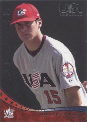 2007 USA Baseball - Blake Beavan #37