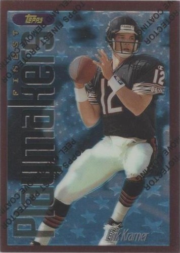 1996 Topps Finest Erik Kramer #13