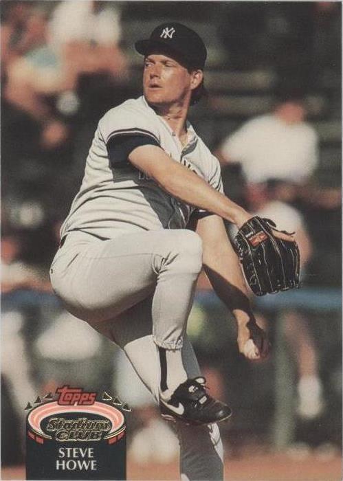 1992 Topps Stadium Club - Steve Howe #827