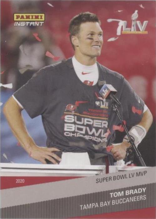 2020 Panini Instant NFL Tom Brady #36