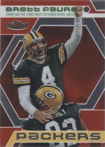 2006 Topps Finest Brett Favre #BF3