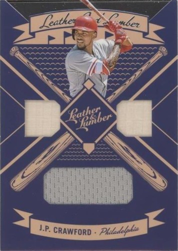 2019 Panini Leather & Lumber - J.P. Crawford #LLT-JC