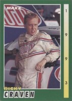 1993 Maxx - Ricky Craven #99