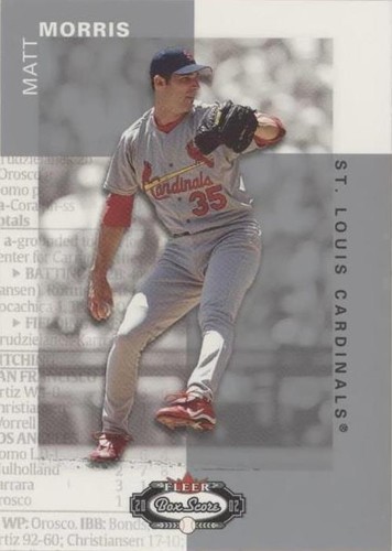 2002 Fleer Box Score - Matt Morris #81
