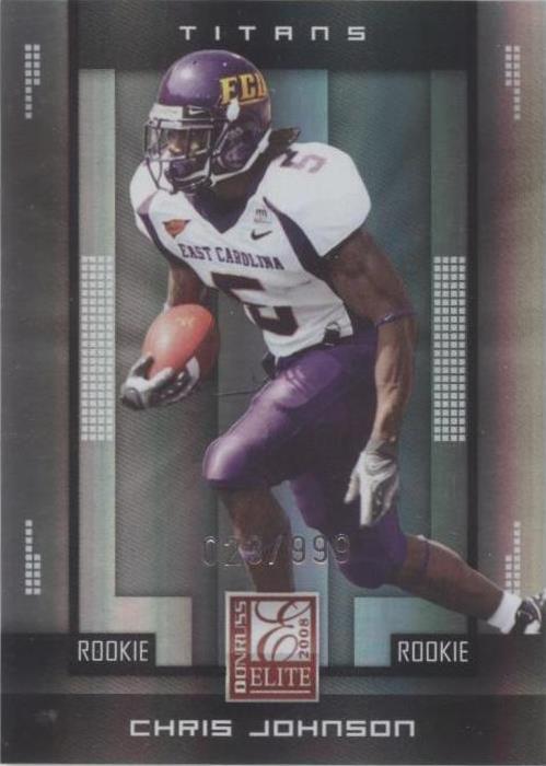 2008 Donruss Elite Chris Johnson #120