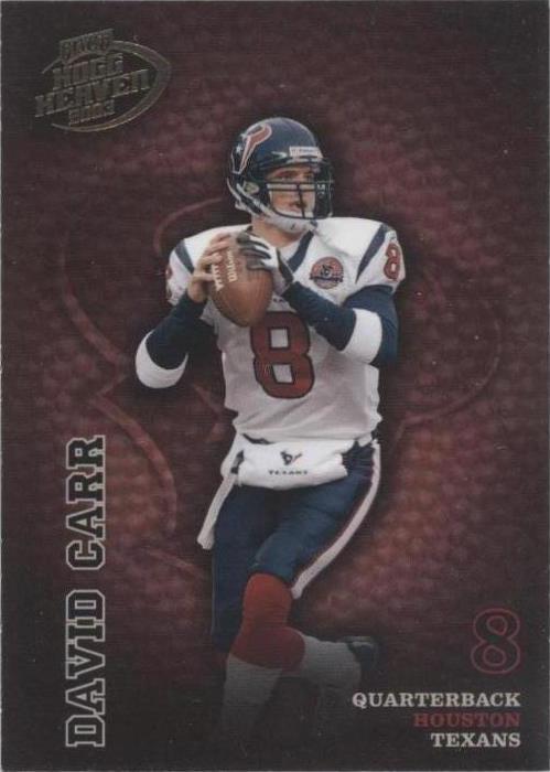 2003 Playoff Hogg Heaven David Carr #60