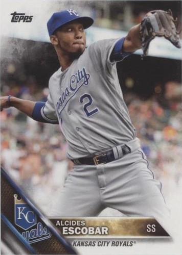 2016 Topps - Alcides Escobar #287