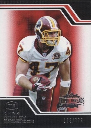 2008 Topps Triple Threads Chris Cooley #80